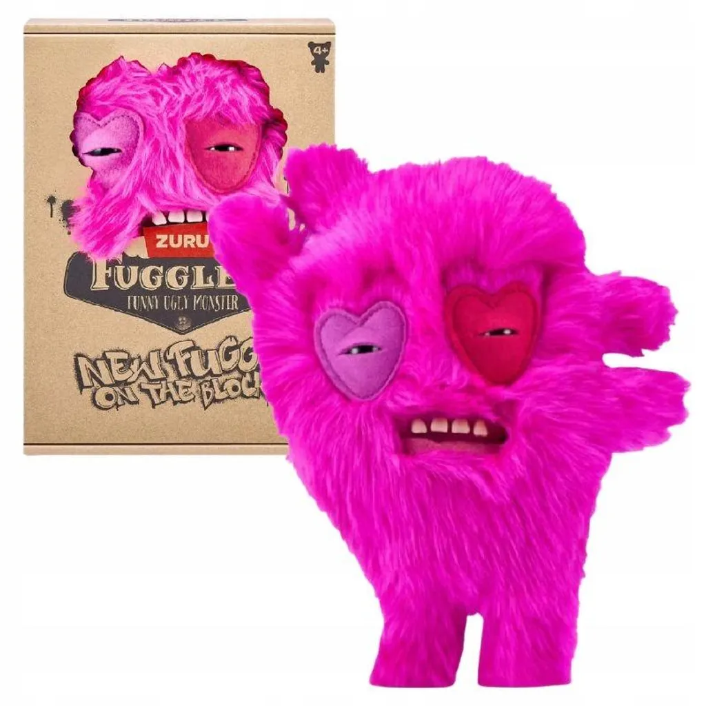ZURU – Fuggler Captain Cardiac Rosa 22 cm New Fuggs on the Block Raro - Imagen 3