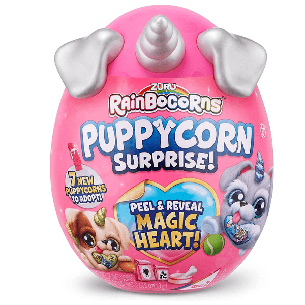 ZURU – Rainbocorns Puppycorn Surprise Magic Heart Mini Huevo - Imagen 3