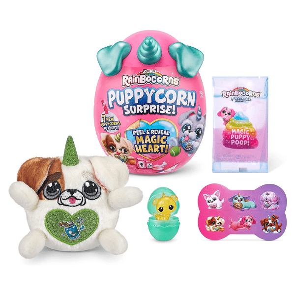 ZURU – Rainbocorns Puppycorn Surprise Magic Heart Mini Huevo - Imagen 4