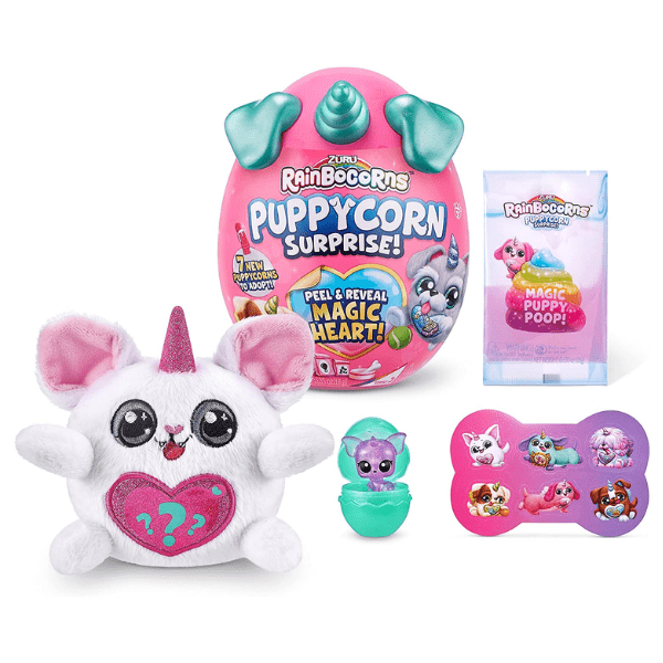 ZURU – Rainbocorns Puppycorn Surprise Magic Heart Mini Huevo - Imagen 5