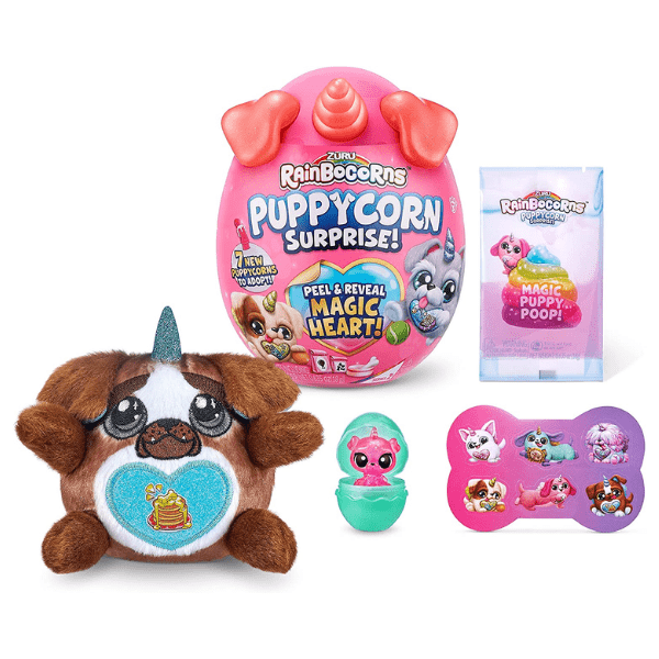 ZURU – Rainbocorns Puppycorn Surprise Magic Heart Mini Huevo - Imagen 7