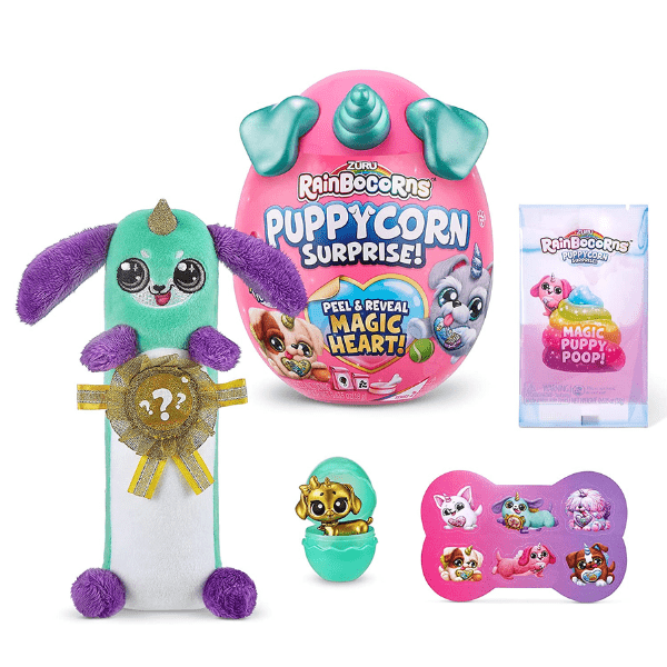 ZURU – Rainbocorns Puppycorn Surprise Magic Heart Mini Huevo - Imagen 8