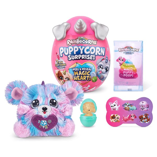 ZURU – Rainbocorns Puppycorn Surprise Magic Heart Mini Huevo - Imagen 9